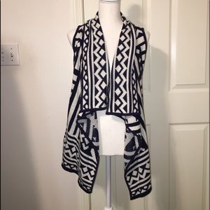 Dolled Up Open Sweater Vest